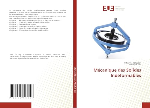 Mécanique des Solides Indéformables von Éditions universitaires européennes