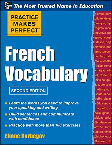 Practice Make Perfect French Vocabulary (Practice Makes Perfect Series)