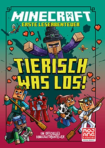 Minecraft Erste Leseabenteuer - Tierisch was los!: Ein offizielles Minecraftabenteuer von Schneiderbuch