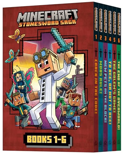 Minecraft Stonesword Saga Chapter Book Set (Minecraft Stonesword Saga, a Stepping Stone Book) von Random House Childrens Books