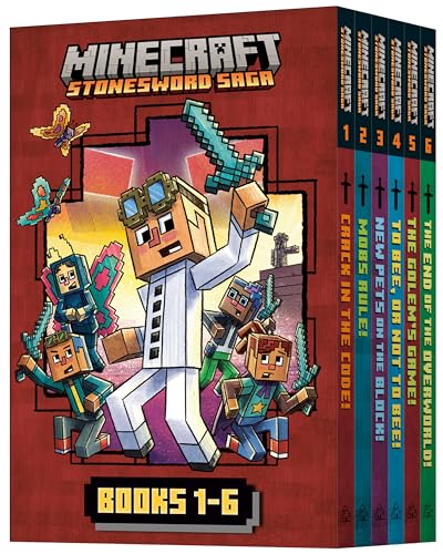 Minecraft Stonesword Saga: Books 1-6