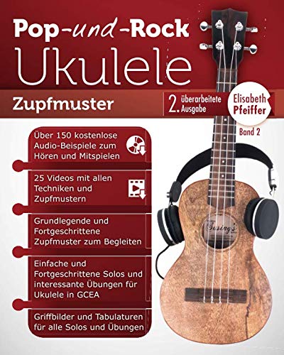 Pop- und Rock-Ukulele, Band II: Zupfmuster