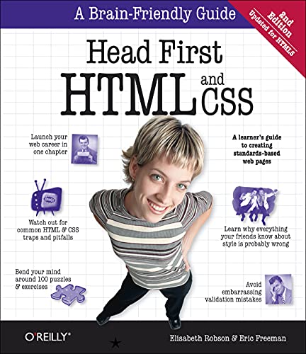 Head First HTML and CSS: A Learner's Guide to Creating Standards-Based Web Pages