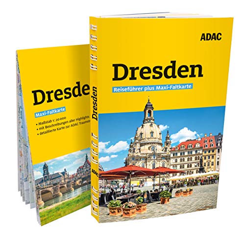 ADAC Reiseführer plus Dresden: Mit Maxi-Faltkarte und praktischer Spiralbindung