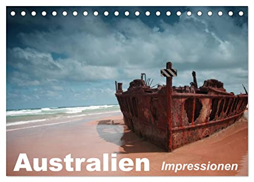 Australien • Impressionen (Tischkalender 2025 DIN A5 quer), CALVENDO Monatskalender von CALVENDO