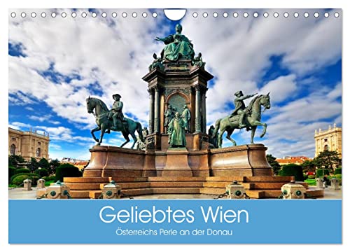 Geliebtes Wien. Österreichs Perle an der Donau (Wandkalender 2025 DIN A4 quer), CALVENDO Monatskalender von CALVENDO