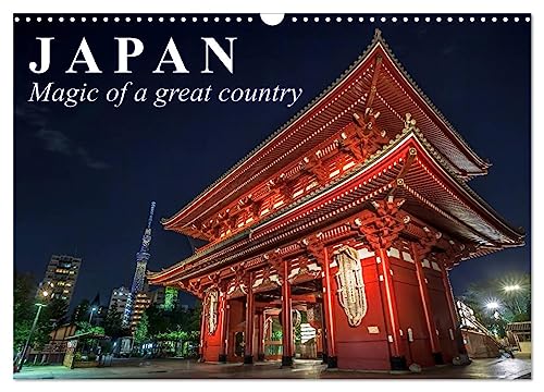 Japan Magic of a great country (Wandkalender 2025 DIN A3 quer), CALVENDO Monatskalender