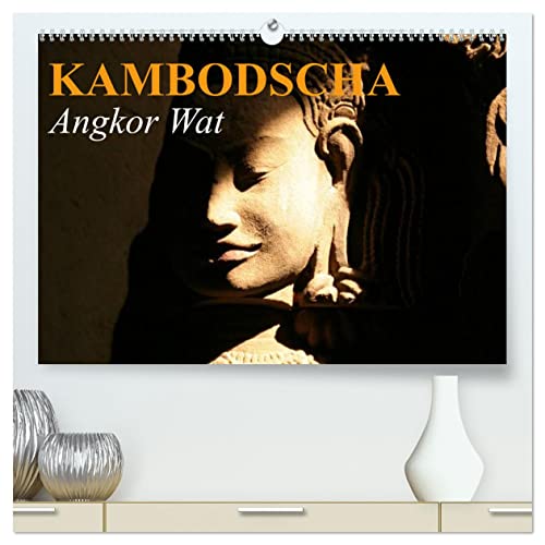 Kambodscha • Angkor Wat (hochwertiger Premium Wandkalender 2025 DIN A2 quer), Kunstdruck in Hochglanz