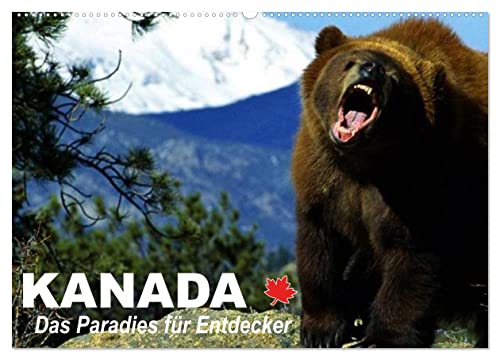 Kanada - Das Paradies für Entdecker (Wandkalender 2025 DIN A2 quer), CALVENDO Monatskalender