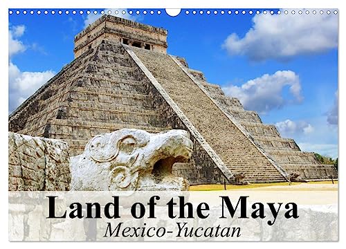 Land of the Maya Mexico-Yucatan (Wandkalender 2025 DIN A3 quer), CALVENDO Monatskalender