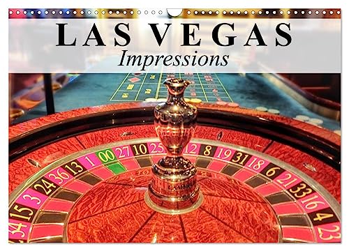 Las Vegas Impressions (Wandkalender 2024 DIN A3 quer), CALVENDO Monatskalender