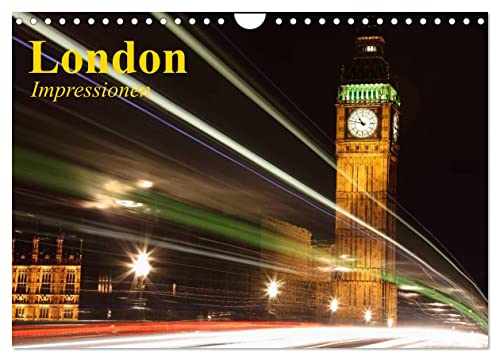 London • Impressionen (Wandkalender 2024 DIN A4 quer), CALVENDO Monatskalender