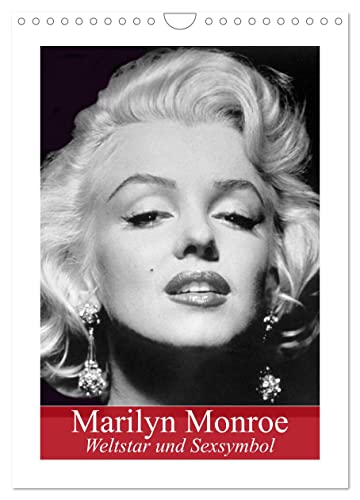 Marilyn Monroe. Weltstar und Sexsymbol (Wandkalender 2024 DIN A4 hoch), CALVENDO Monatskalender von CALVENDO