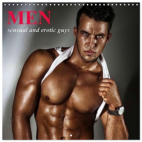 Men • sensual and erotic guys (Wandkalender 2024 30x30 cm 30x60 cm geöffnet) CALVENDO Broschürenkalender mit Monatskalendarium zum Eintragen