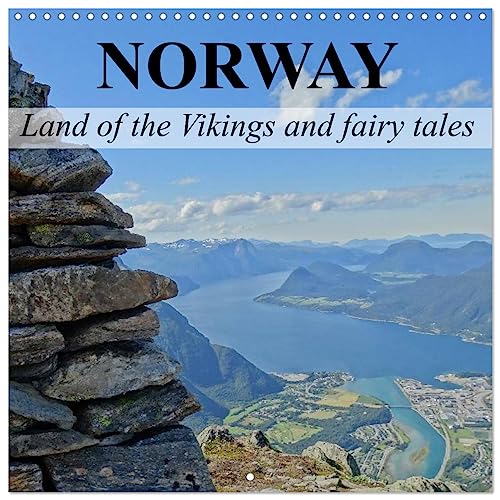 Norway Land of the Vikings and fairy tales (Wandkalender 2024 30x30 cm 30x60 cm geöffnet) CALVENDO Broschürenkalender mit Monatskalendarium zum Eintragen