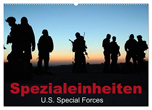 Spezialeinheiten • U.S. Special Forces (Wandkalender 2024 DIN A2 quer), CALVENDO Monatskalender