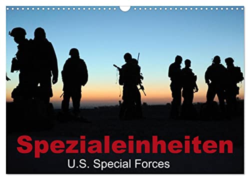 Spezialeinheiten • U.S. Special Forces (Wandkalender 2025 DIN A3 quer), CALVENDO Monatskalender