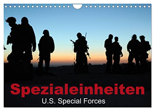 Spezialeinheiten • U.S. Special Forces (Wandkalender 2025 DIN A4 quer), CALVENDO Monatskalender
