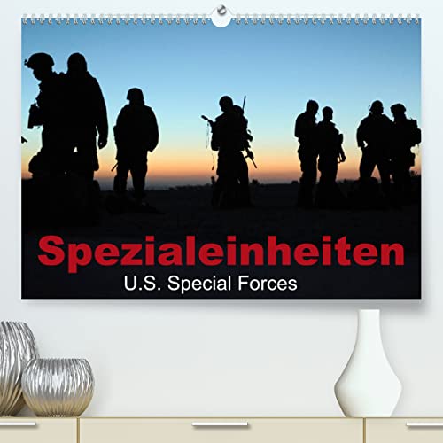 Spezialeinheiten • U.S. Special Forces (hochwertiger Premium Wandkalender 2024 DIN A2 quer), Kunstdruck in Hochglanz
