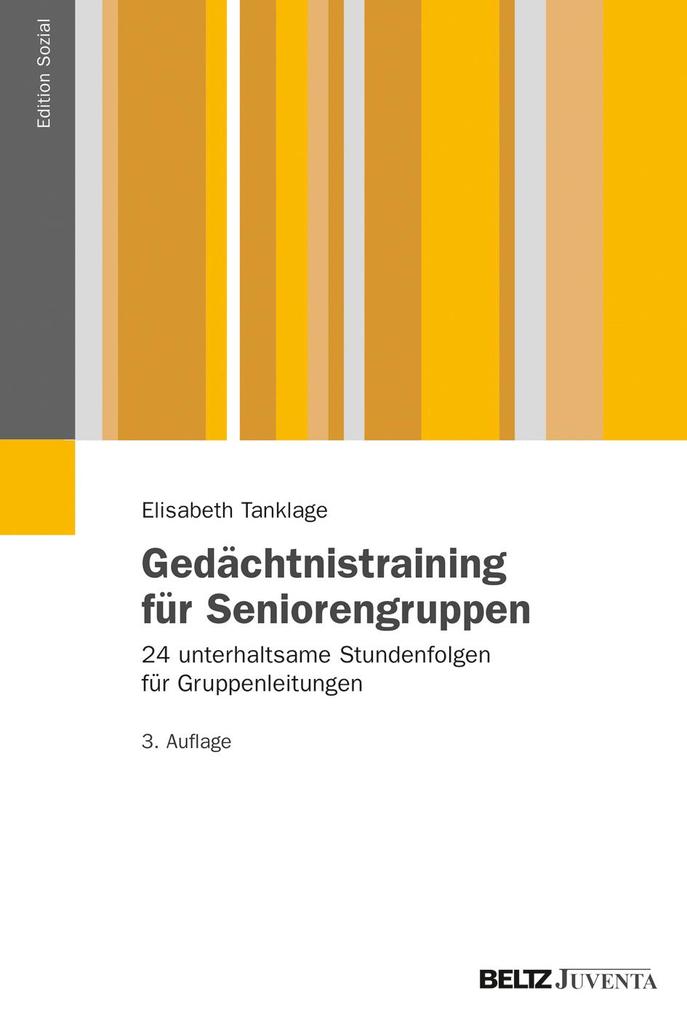 Gedächtnistraining für Seniorengruppen von Juventa Verlag GmbH