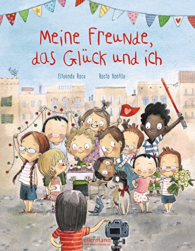 Meine Freunde, das Glück und ich: Wunderschön illustriertes Bilderbuch ab 3 Jahren über Diversität, Toleranz und ein modernes Miteinander von ellermann
