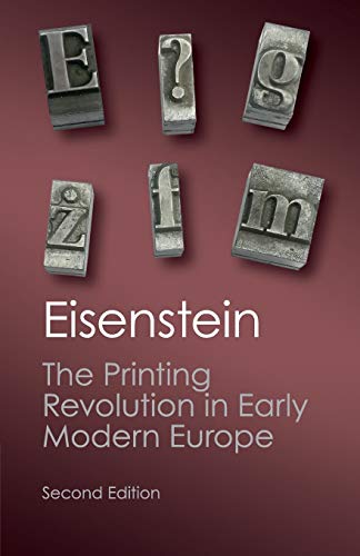The Printing Revolution in Early Modern Europe (Canto Classics) von Cambridge University Press