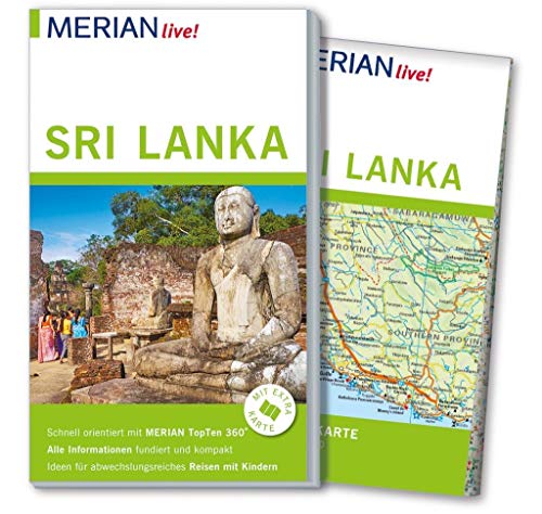 MERIAN live! Reiseführer Sri Lanka: Mit Extra-Karte zum Herausnehmen