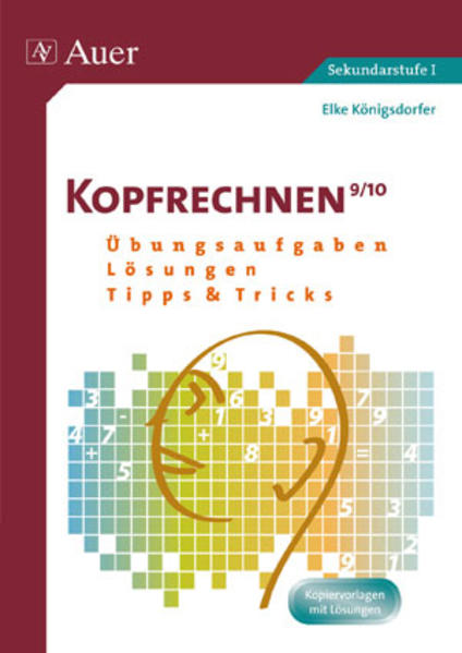 Kopfrechnen Klasse 9/10 von Auer Verlag i.d.AAP LW