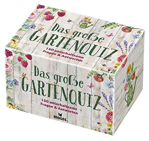 Das große Gartenquiz | 150 unterhaltsame Fragen und Antworten rund um Garten, Balkon und Fensterbank: 150 unterhaltsame Fragen & Antworten