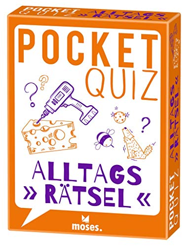 Pocket Quiz Alltagsrätsel (Pocket Quiz / Ab 12 Jahre /Erwachsene) von moses. Verlag GmbH