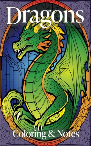 Dragons: Coloring & Notes von Independently published