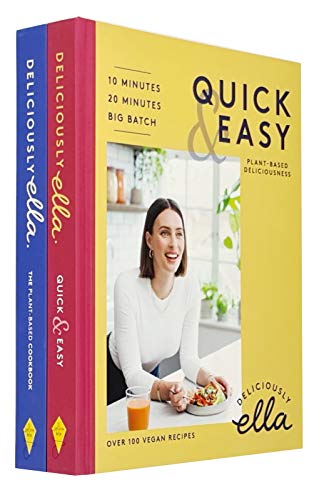 Deliciously Ella Quick & Easy & Deliciously Ella The Plant-Based Cookbook By Ella Mills Woodward 2 Books Collection Set