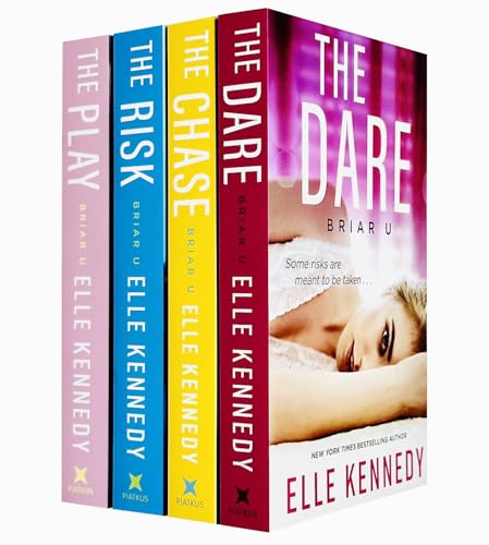 Briar U Series 4 Books Collection Set By Elle Kennedy (The Chase, The Risk, The Play, The Dare) - Elle Kennedy