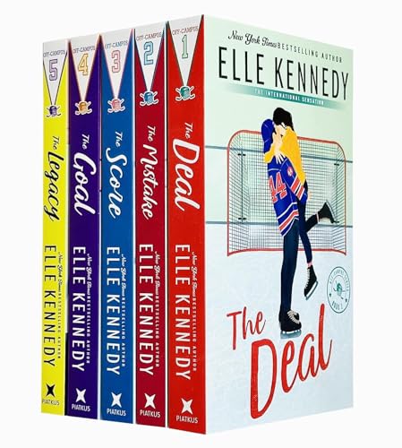Elle Kennedy Off Campus Series 5 Books Collection Set (The Deal, Mistake, Score, Goal, Legacy)