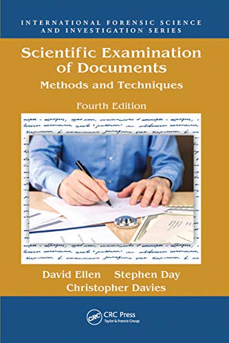 Scientific Examination of Documents: Methods and Techniques, Fourth Edition von CRC Press