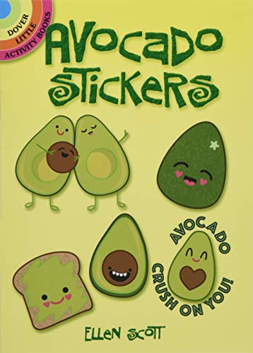 Avocado Stickers (Little Activity Books) von Dover Publications