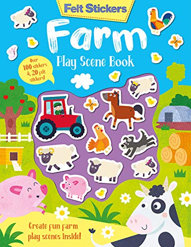 Felt Stickers Farm Play Scene Book: 1 von Imagine That
