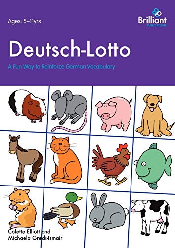 Deutsch-Lotto: A Fun Way to Reinforce German Vocabulary Deutsch-Lotto: A Fun Way to Reinforce German Vocabulary von Brilliant Publications