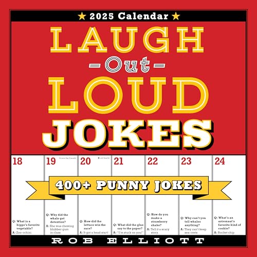 Laugh-Out-Loud Jokes 2025 Wall Calendar: 400+ Punny Jokes von Andrews McMeel Publishing