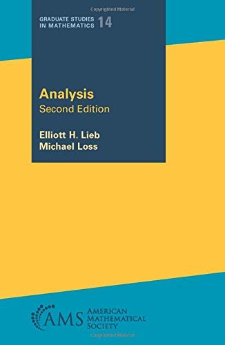Analysis. (Graduate studies in mathematics, vol.14) von Brand: American Mathematical Society