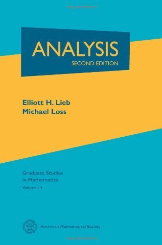 Analysis. (Graduate studies in mathematics, vol.14)