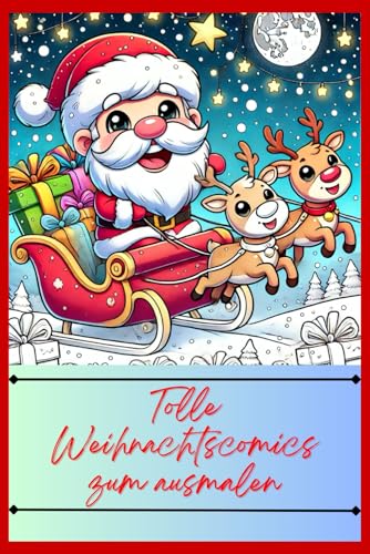 Tolle Weihnachten zum ausmalen von Independently published