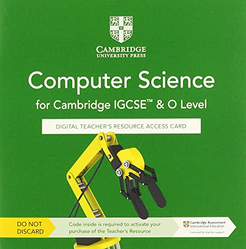 Cambridge IGCSE™ and O Level Computer Science Digital Teacher's Resource Access Card (Cambridge International IGCSE) von Cambridge University Press