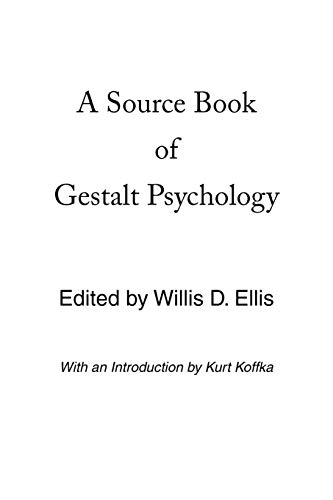 A Source Book of Gestalt Psychology