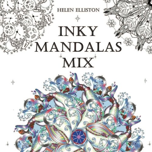 Inky Mandalas Mix: Themed Mandalas for relaxation (Inky Colouring Books, Band 4) von CreateSpace Independent Publishing Platform