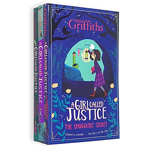 A Girl Called Justice 3 Books Set by Elly Griffiths( A Girl Called Justice,Smugglers Secret, Ghost In The Garden)