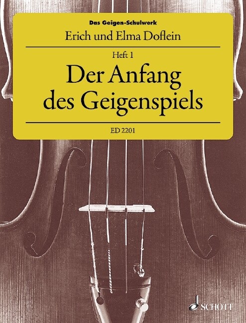 Das Geigen-Schulwerk von Schott Music