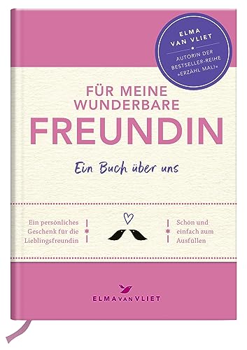 Für meine wunderbare Freundin: Schön, dass es dich gibt! | Persönliches Geschenk für die beste Freundin zum Geburtstag oder einfach so