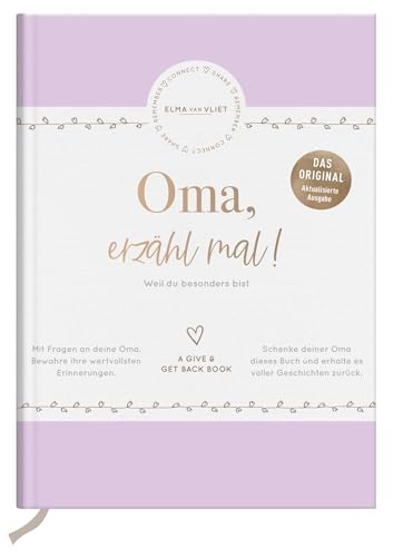 Oma, erzähl mal! | Elma van Vliet: Weil du besonders bist | Erinnerungsbuch für deine Oma | Ein persönliches Geschenk zum Geburtstag oder Weihachten von Droemer Knaur*