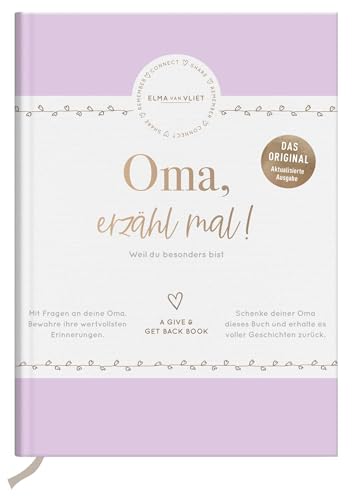 Oma, erzähl mal! | Elma van Vliet: Weil du besonders bist | Das Erinnerungsbuch für das Leben deiner Oma | Ein persönliches Geschenk zum Geburtstag oder zu Weihachten von Droemer Knaur*